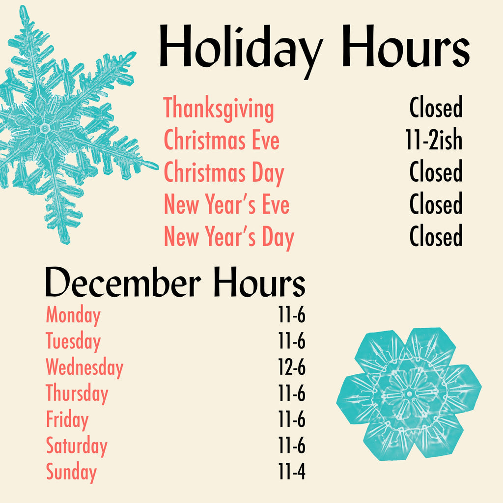 Our Brick & Mortar is Open Every Day Until Xmas!