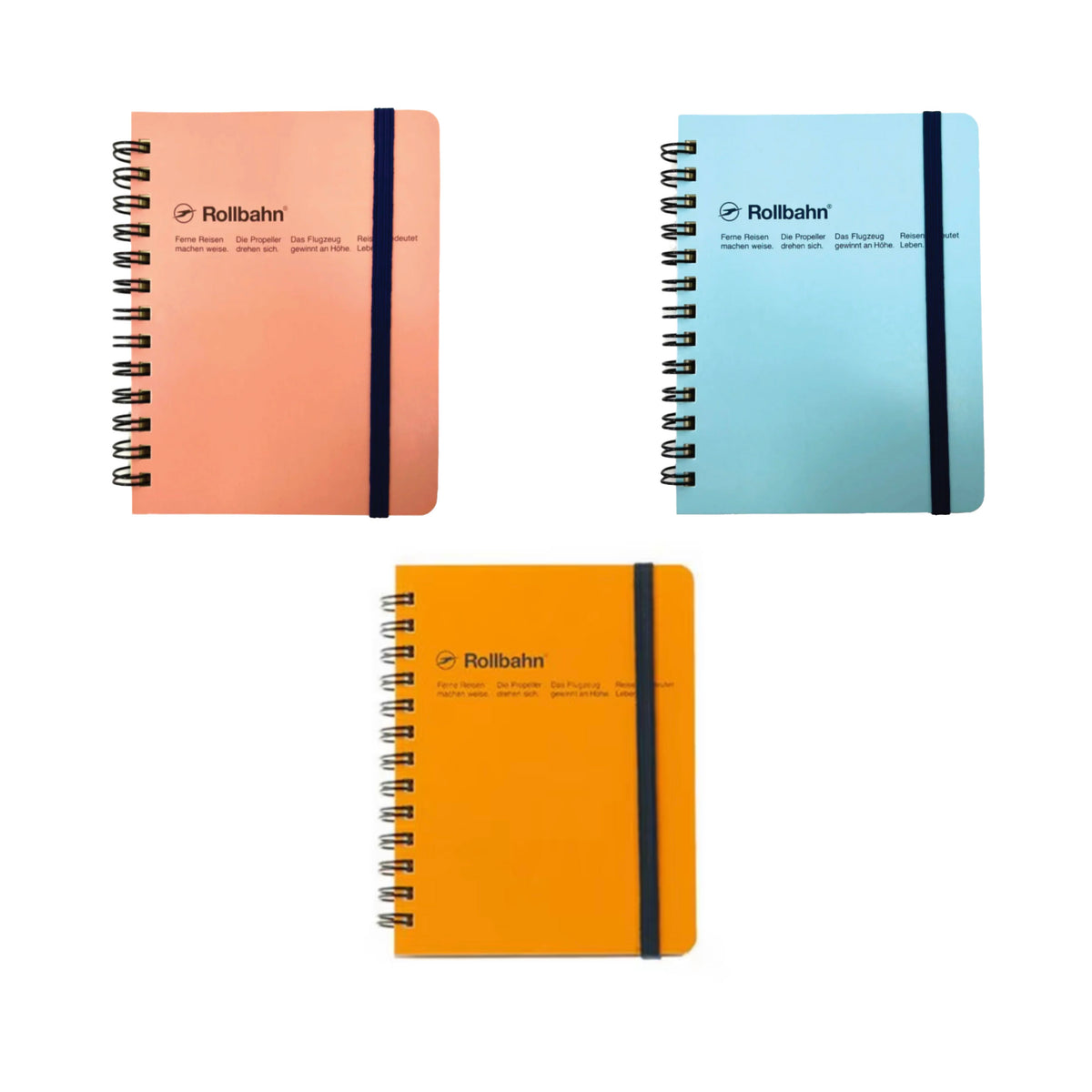 Delfonics Rollbahn Pocket Memo Spiral Notebook – Short Wave