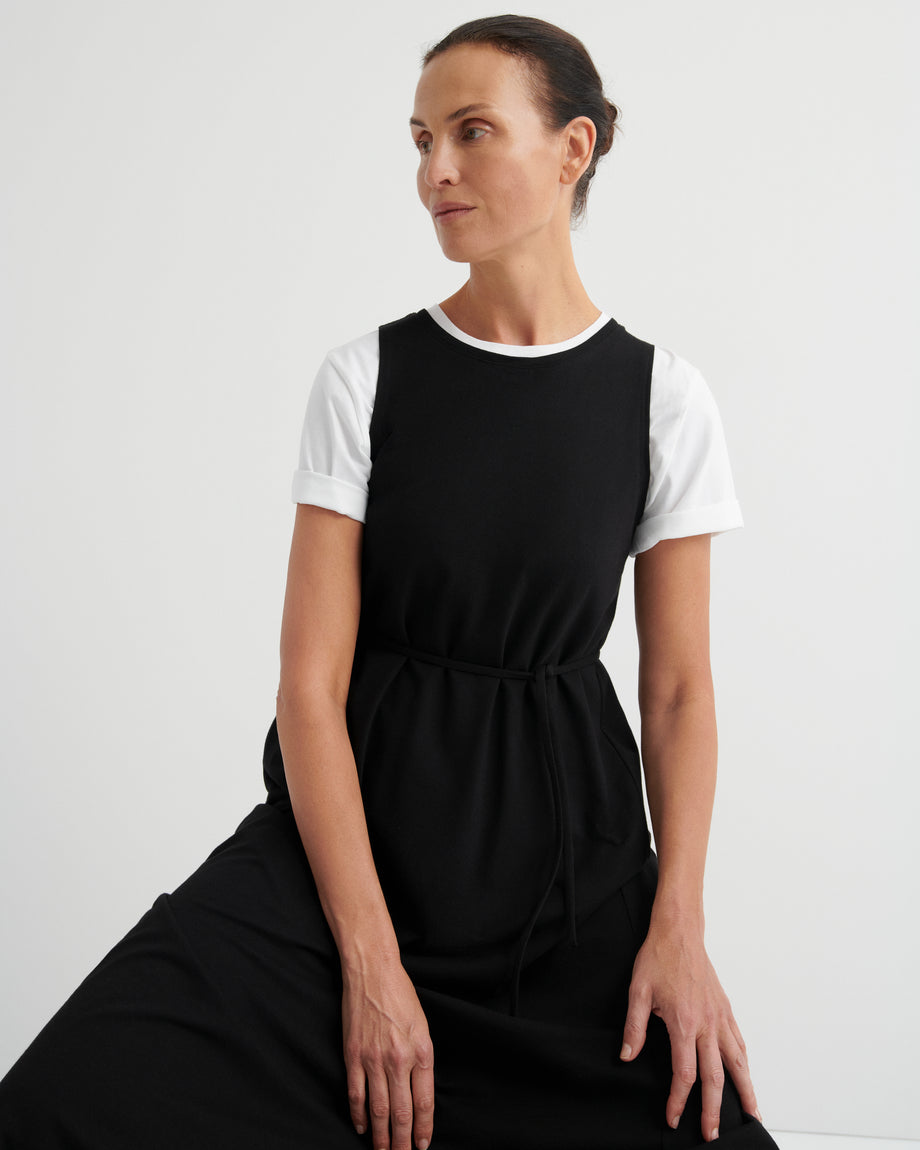 Kowtow Tank Swing Dress in Black XS